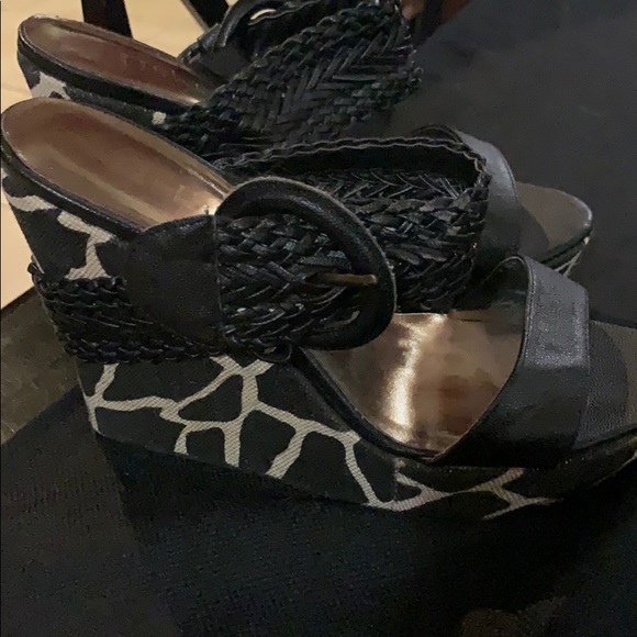 Giraffe platform sandals - Picture 2 of 4